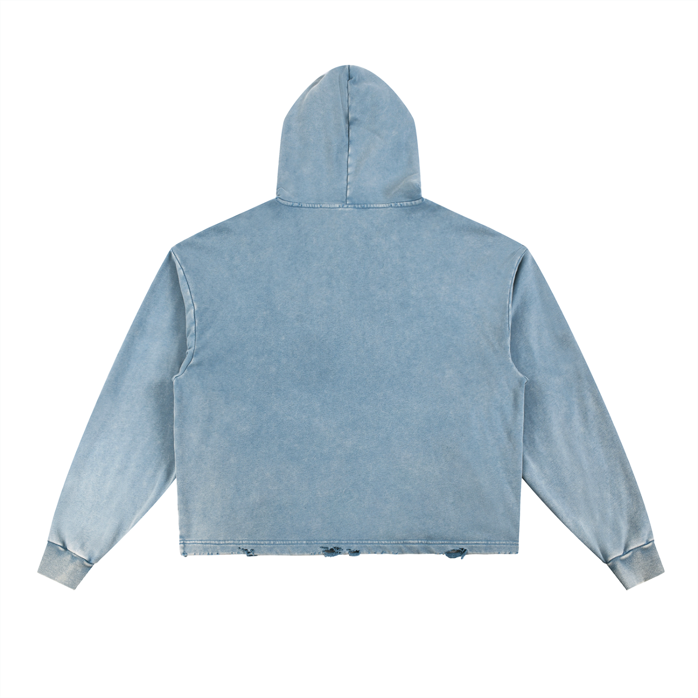 PREORDER- Imperfect Girl Vintage Washed Frayed-Hem Hoodie