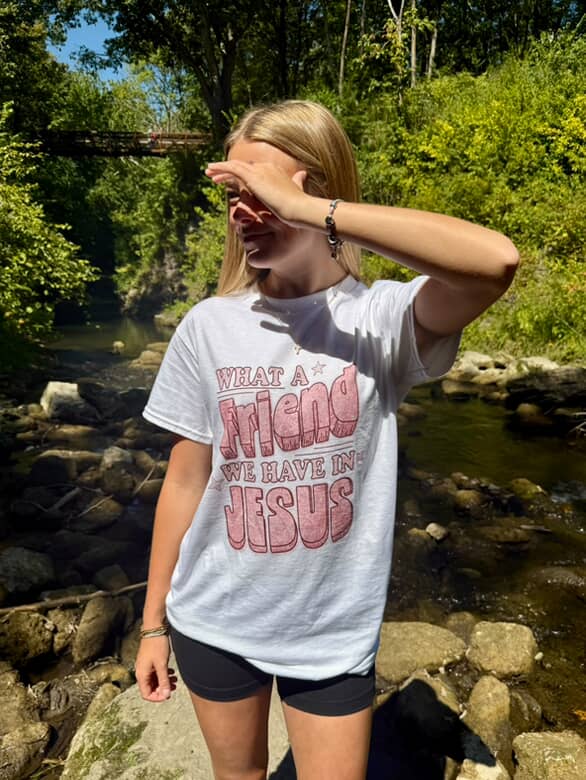 What A Friend  classic tee