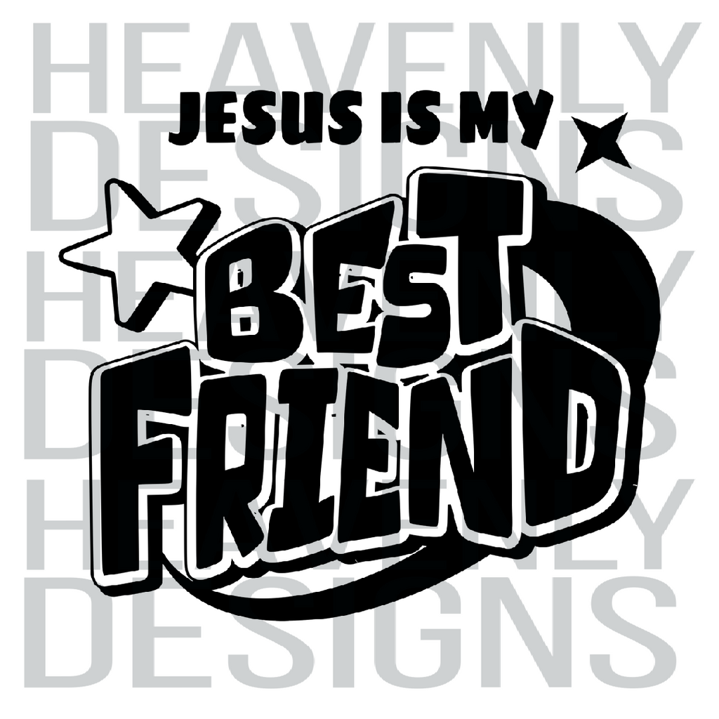 PNG FILE-Jesus is my best friend