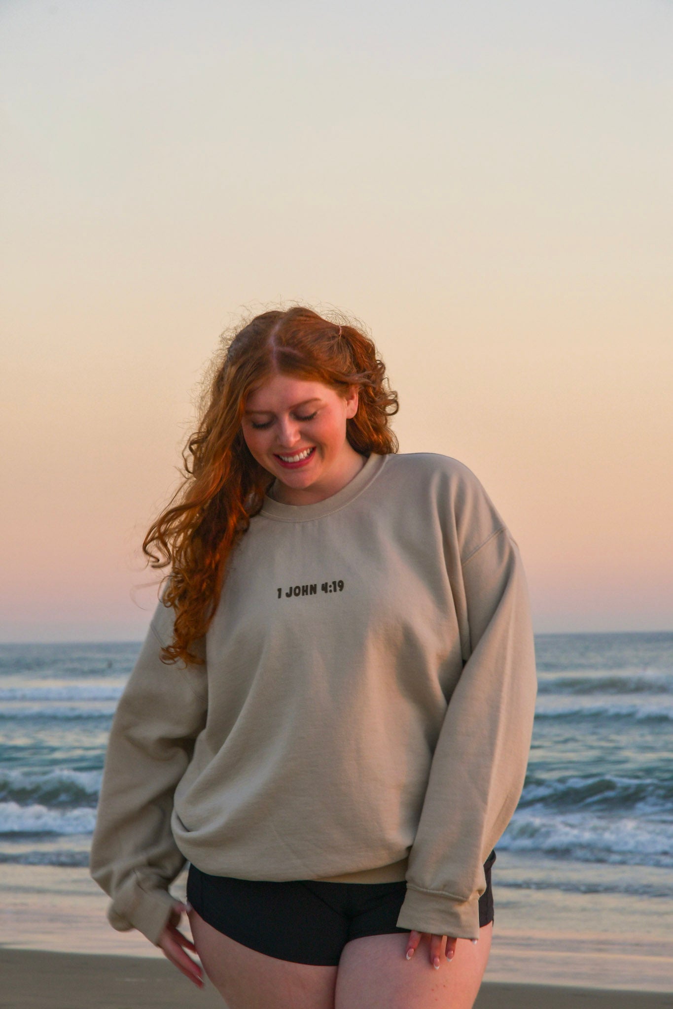 He First Loved Us Unisex Sweatshirt