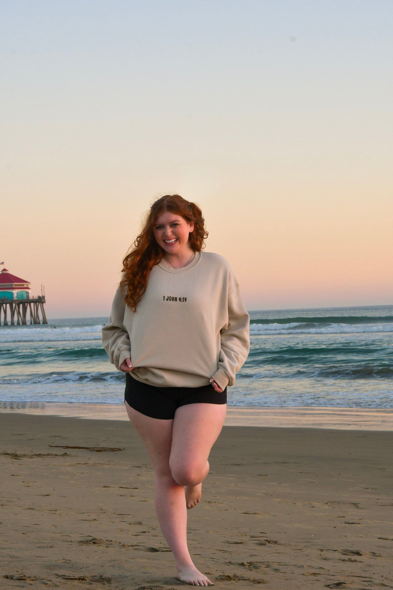 He First Loved Us Unisex Sweatshirt