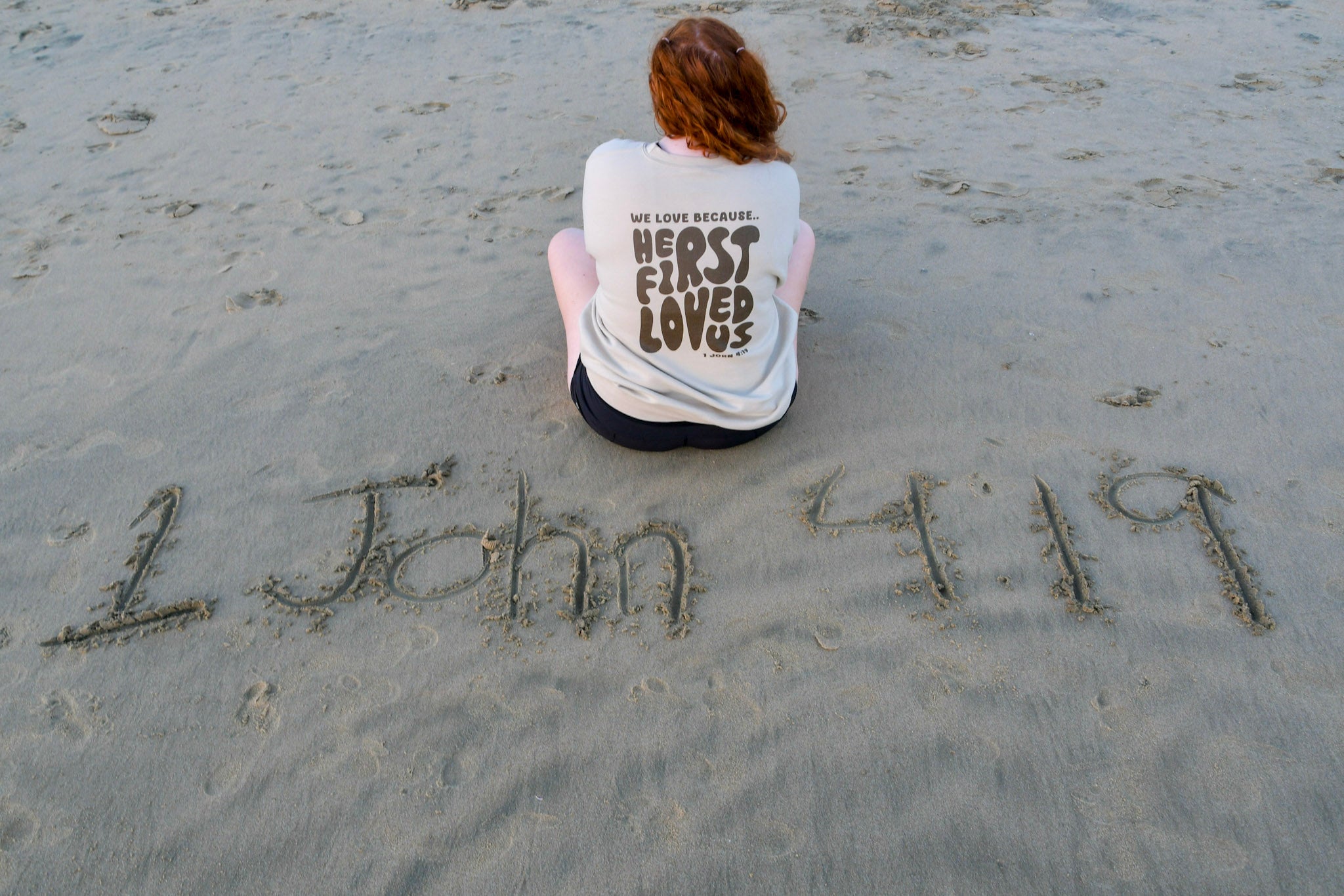 He First Loved Us Unisex Sweatshirt