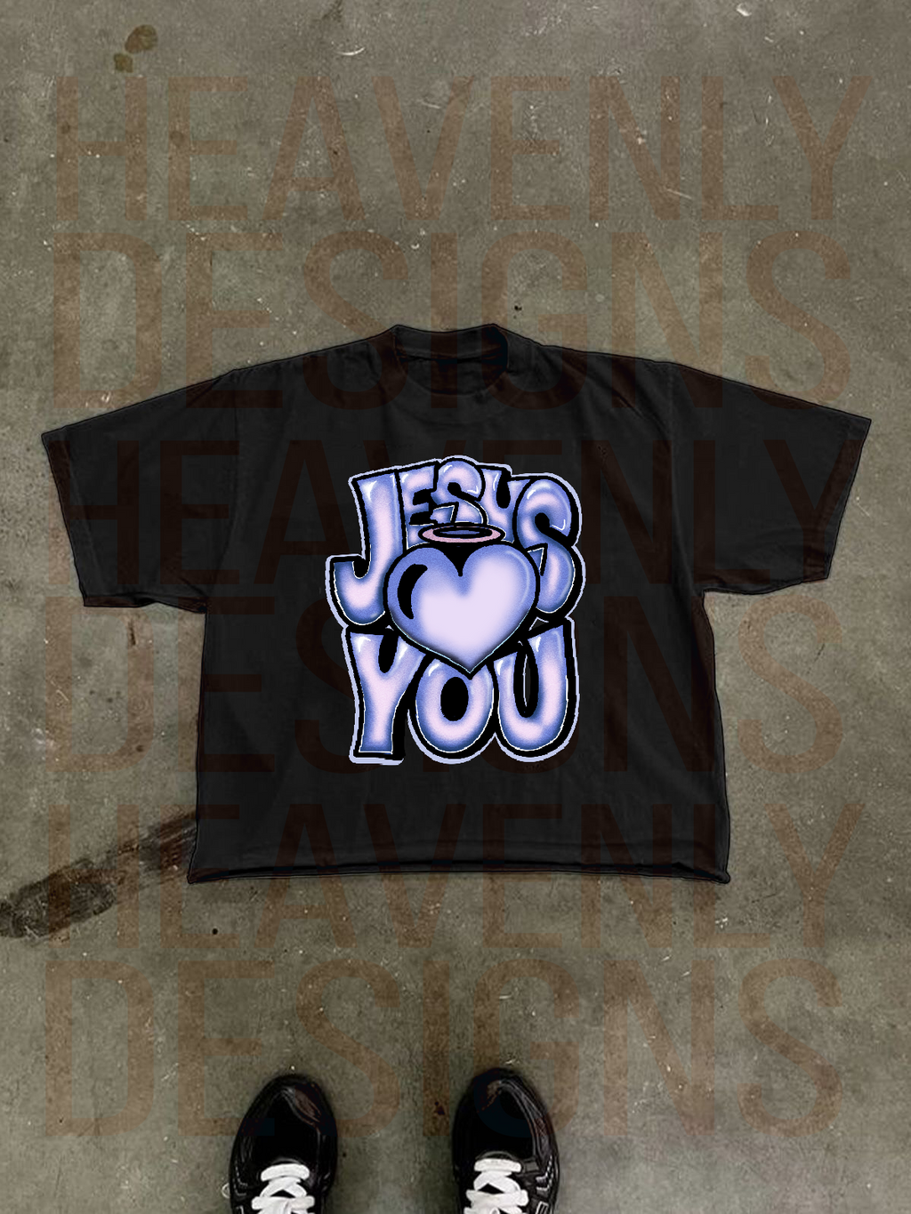 PNG FILE-Jesus Loves You