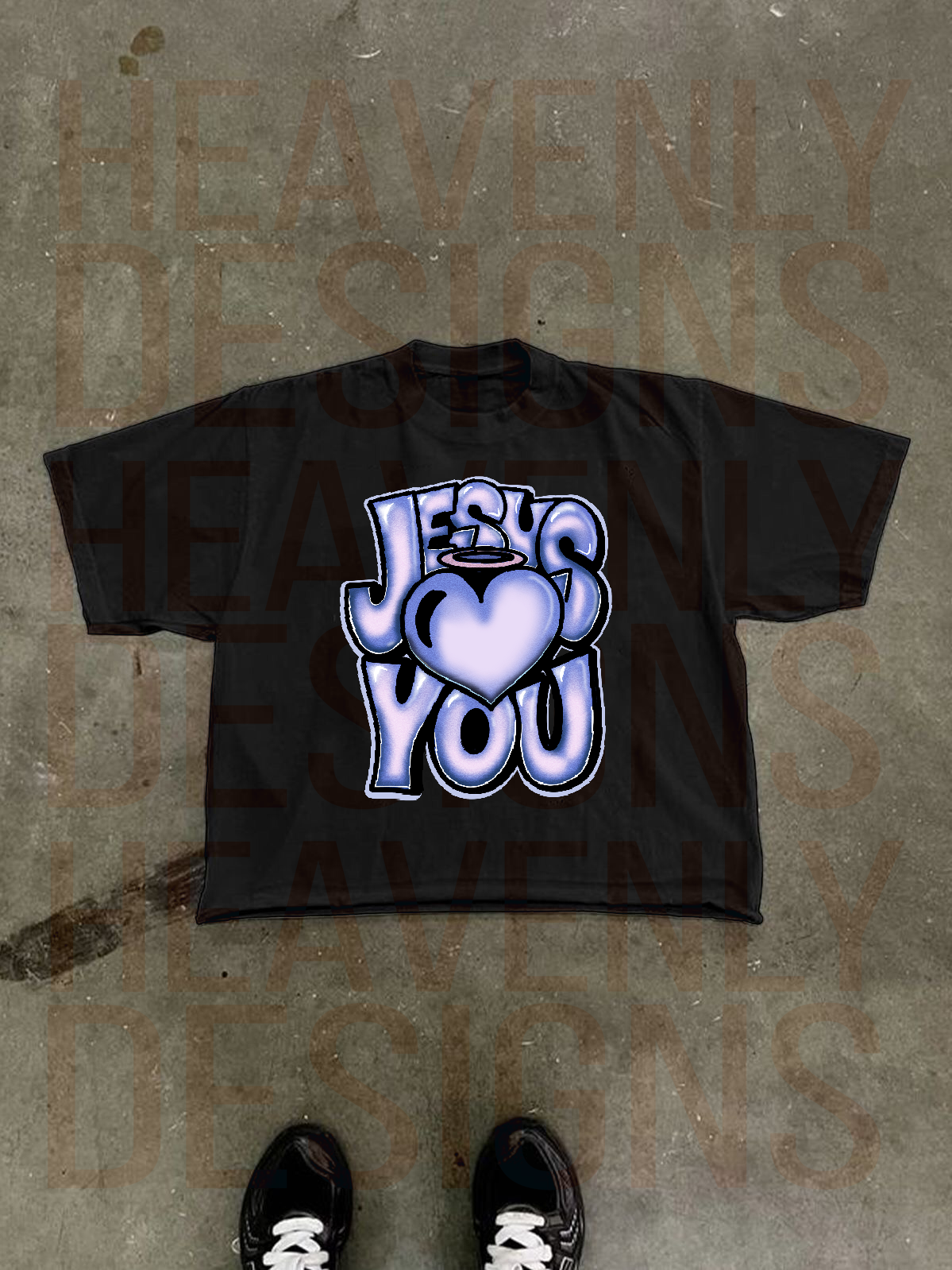 PNG FILE-Jesus Loves You