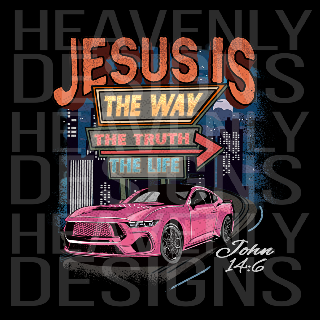 PNG FILE-Jesus is the way