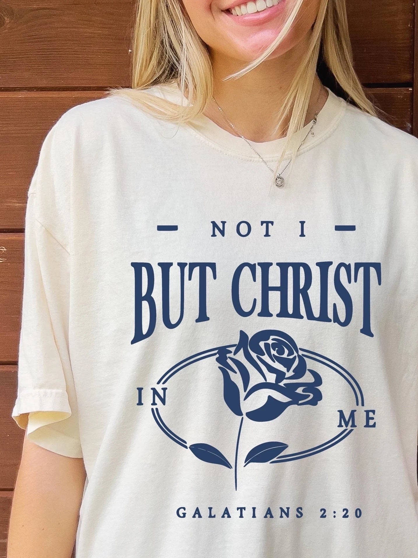 Not I But Christ t-shirt