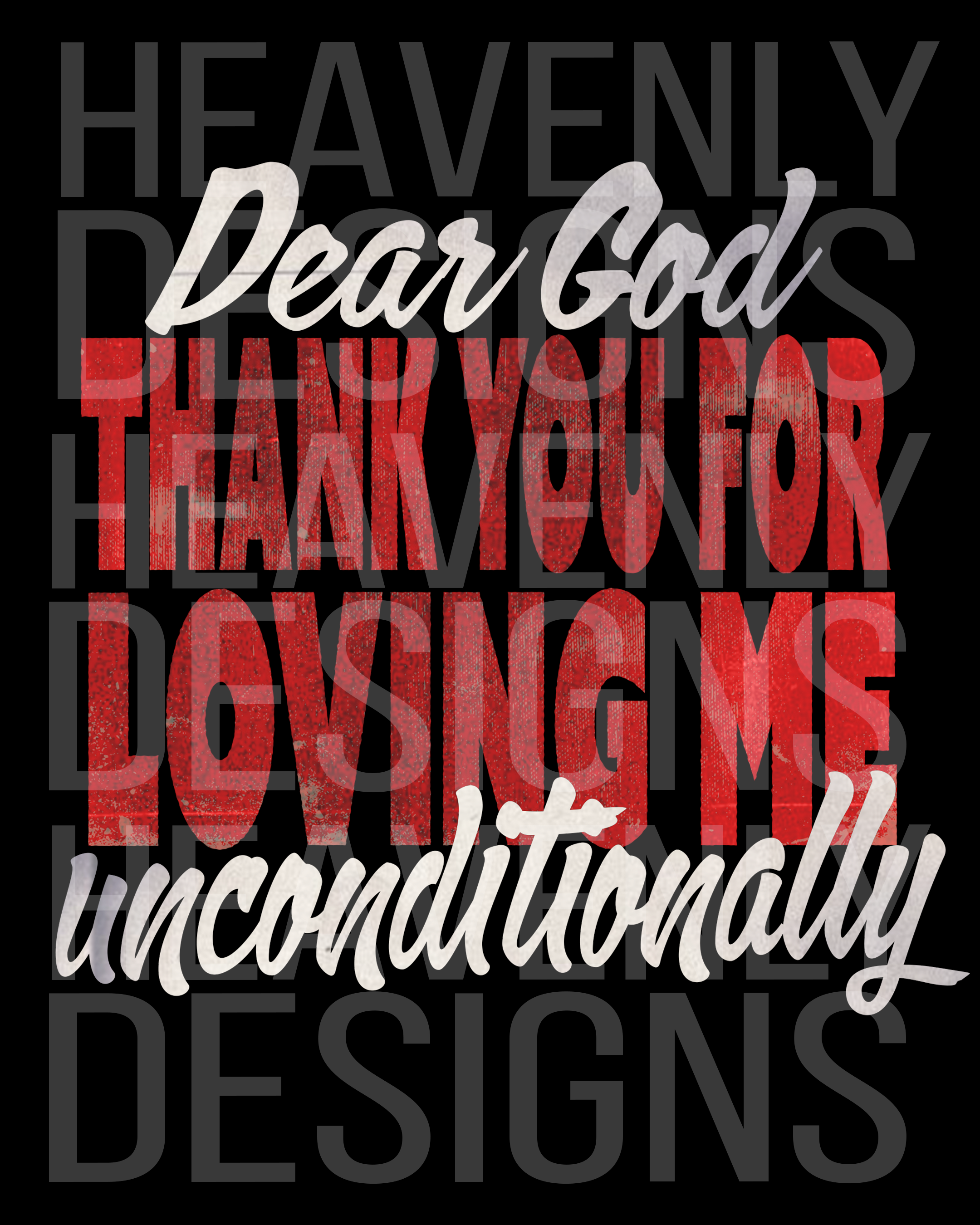PNG FILE-Dear God Thank You